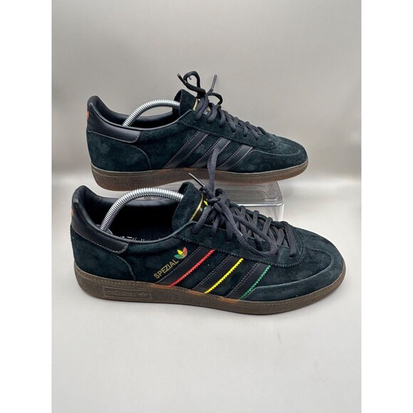 Adidas Handball Spezial Custom Reggae V3 Mens Suede Gum Sneakers Size 11 - Picture 1 of 8